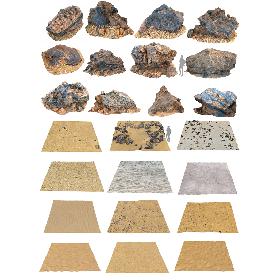 3D DESERT STONE PACK